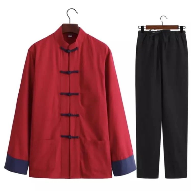 2-Piece Tang Suit with Folded Cuffs