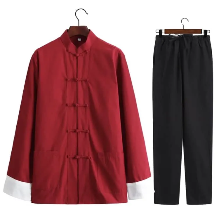 2-Piece Tang Suit with Folded Cuffs